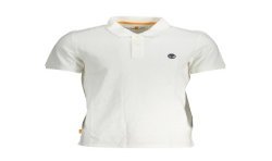 TIMBERLAND POLO MANICHE CORTE UOMO BIANCO
