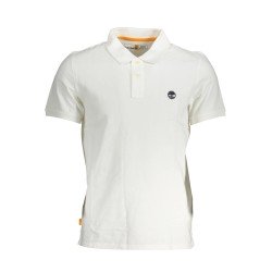 TIMBERLAND POLO MANICHE CORTE UOMO BIANCO