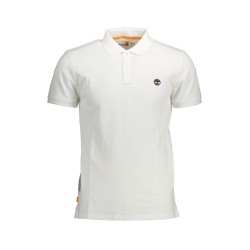 TIMBERLAND POLO MANICHE CORTE UOMO BIANCO