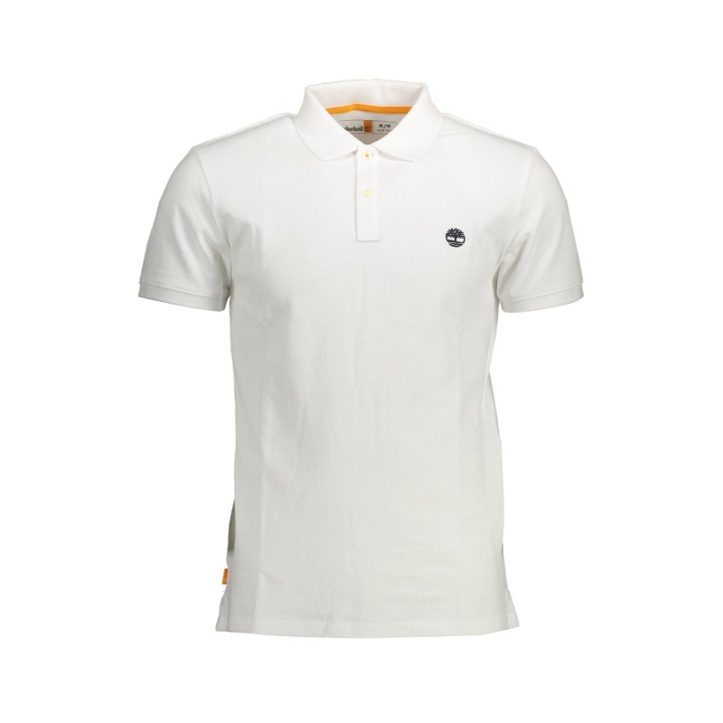 TIMBERLAND POLO MANICHE CORTE UOMO BIANCO