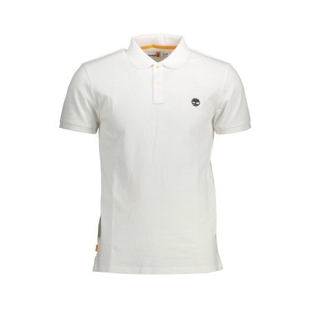 TIMBERLAND POLO MANICHE CORTE UOMO BIANCO