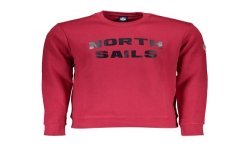 NORTH SAILS FELPA SENZA ZIP UOMO ROSSO