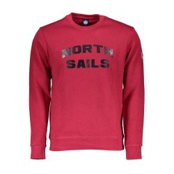 NORTH SAILS FELPA SENZA ZIP UOMO ROSSO