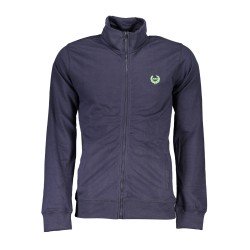 GIAN MARCO VENTURI FELPA CON ZIP UOMO BLU