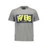 PLEIN SPORT T-SHIRT MANICHE CORTE UOMO GRIGIO