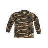 Polo piquet manica lunga 100% cotone