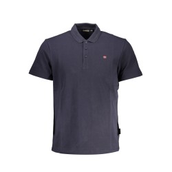 NAPAPIJRI POLO MANICHE CORTE UOMO BLU