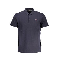 NAPAPIJRI POLO MANICHE CORTE UOMO BLU