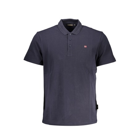 NAPAPIJRI POLO MANICHE CORTE UOMO BLU
