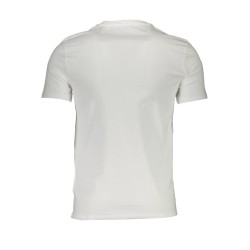 GUESS JEANS T-SHIRT MANICHE CORTE UOMO BIANCO