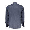 LA MARTINA CAMICIA MANICHE LUNGHE UOMO BLU