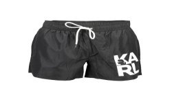 KARL LAGERFELD BEACHWEAR COSTUME PARTE SOTTO UOMO NERO