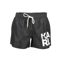 KARL LAGERFELD BEACHWEAR COSTUME PARTE SOTTO UOMO NERO