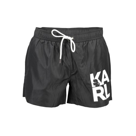 KARL LAGERFELD BEACHWEAR COSTUME PARTE SOTTO UOMO NERO