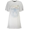 CAVALLI CLASS T-SHIRT MANICHE CORTE DONNA BIANCO