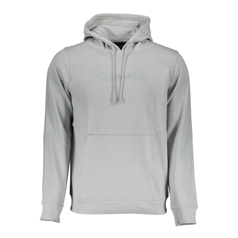 CALVIN KLEIN FELPA SENZA ZIP UOMO GRIGIO