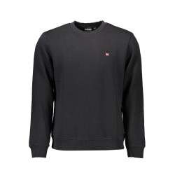 NAPAPIJRI FELPA SENZA ZIP UOMO NERO