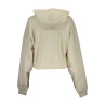 CALVIN KLEIN FELPA SENZA ZIP DONNA BEIGE