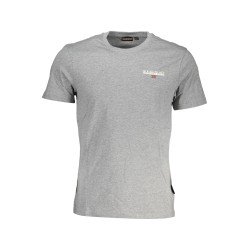 NAPAPIJRI T-SHIRT MANICHE CORTE UOMO GRIGIO