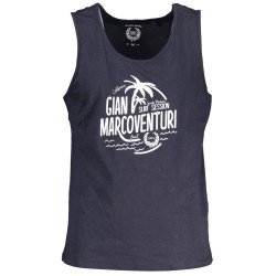 GIAN MARCO VENTURI CANOTTA UOMO BLU