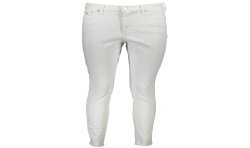 TOMMY HILFIGER JEANS DENIM DONNA BIANCO