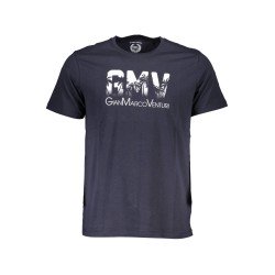 GIAN MARCO VENTURI T-SHIRT MANICHE CORTE UOMO BLU