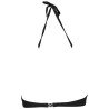 KARL LAGERFELD BEACHWEAR COSTUME PARTE SOPRA DONNA NERO