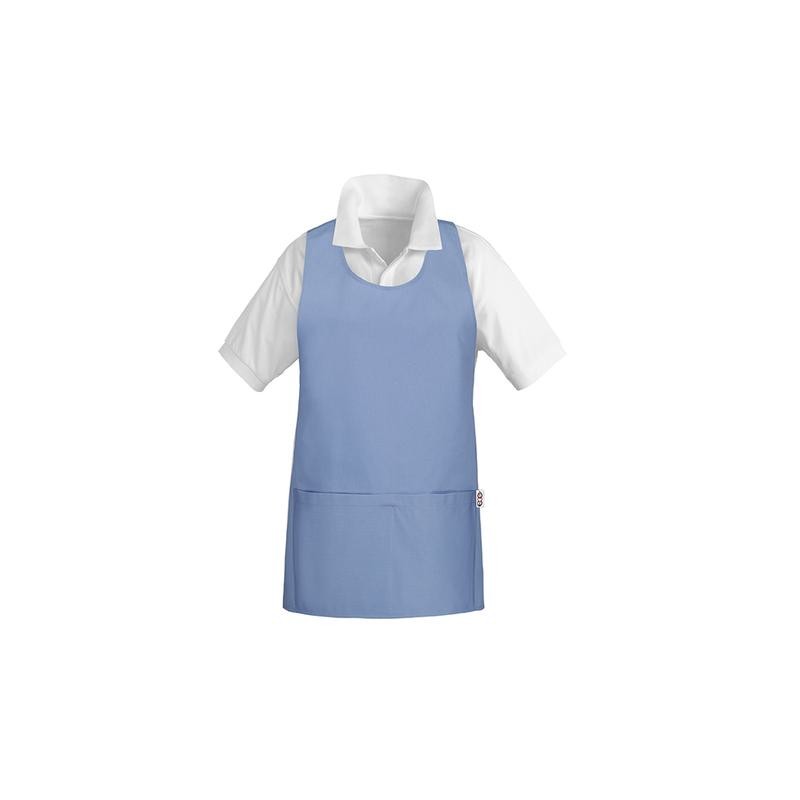 Poncho - 100% Cotton - Light blue