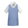 Poncho - 100% Cotton - Light blue