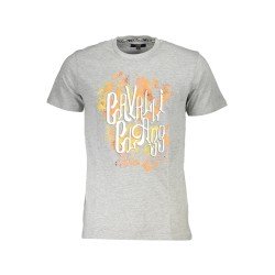 CAVALLI CLASS T-SHIRT MANICHE CORTE UOMO GRIGIO