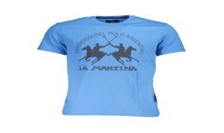 LA MARTINA T-SHIRT MANICHE CORTE UOMO BLU