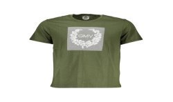 GIAN MARCO VENTURI T-SHIRT MANICHE CORTE UOMO VERDE