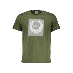GIAN MARCO VENTURI T-SHIRT MANICHE CORTE UOMO VERDE