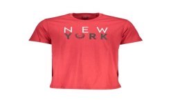 GIAN MARCO VENTURI T-SHIRT MANICHE CORTE UOMO ROSSO