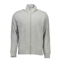 SUPERDRY FELPA CON ZIP UOMO GRIGIO