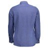 U.S. POLO CAMICIA MANICHE LUNGHE UOMO BLU