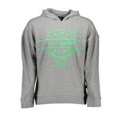 PLEIN SPORT FELPA SENZA ZIP UOMO GRIGIO