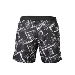 KARL LAGERFELD BEACHWEAR COSTUME PARTE SOTTO UOMO NERO