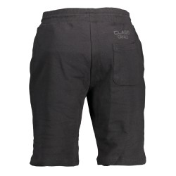 CAVALLI CLASS PANTALONE BERMUDA UOMO NERO