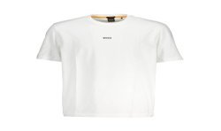 BOSS T-SHIRT MANICHE CORTE UOMO BIANCO