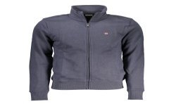 NAPAPIJRI FELPA CON ZIP UOMO BLU