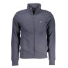 NAPAPIJRI FELPA CON ZIP UOMO BLU