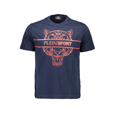 PLEIN SPORT T-SHIRT MANICHE CORTE UOMO BLU
