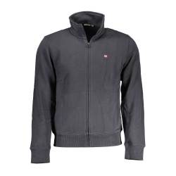 NAPAPIJRI FELPA CON ZIP UOMO NERO
