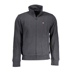 NAPAPIJRI FELPA CON ZIP UOMO NERO