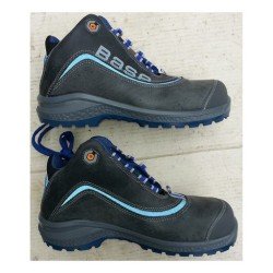 Scarpa alta S3 BASE PROTECTION pelle ingrassata idro puntale e lamina composito