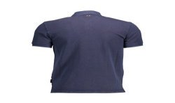 NAPAPIJRI POLO MANICHE CORTE UOMO BLU