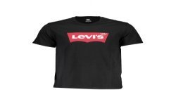 LEVI'S T-SHIRT MANICHE CORTE UOMO NERO