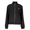 CAVALLI CLASS FELPA CON ZIP DONNA NERO