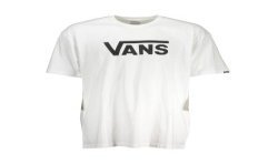 VANS T-SHIRT MANICHE CORTE UOMO BIANCO